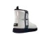 Женские прозрачные мини угги Classic Clear Mini Natural White