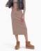 Женские мини угги на платформе UGG Classic Mini Platform Chestnut