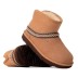 Женские мини угги Classic Mini Crescent - Chestnut