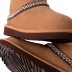 Женские мини угги Classic Mini Crescent - Chestnut