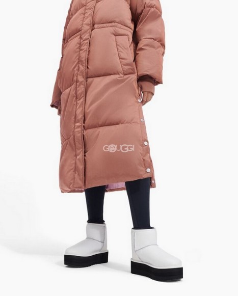 Женские мини угги на платформе UGG Classic Mini Platform Matte