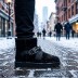 Мужские ультра короткие угги UGG Classic Ultra Mini Hybrid Strap Short Boots Black