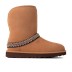 Женские угги Classic Short Crescent - Chestnut