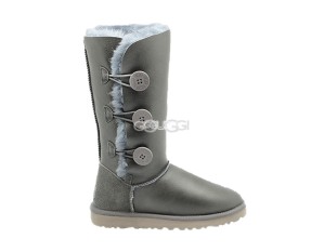 Bailey Button Triplet Metallic Grey
