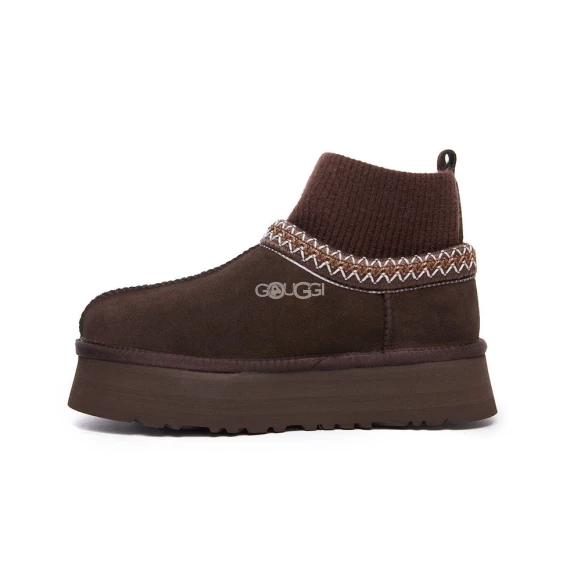 Tazz Knit Chocolate