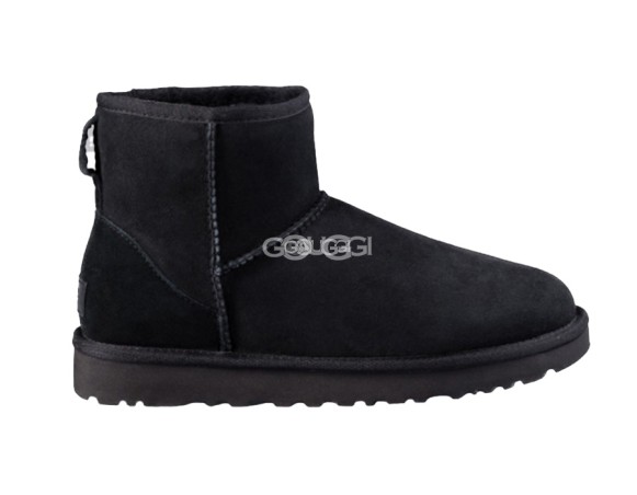Женские мини угги Classic Mini Black II