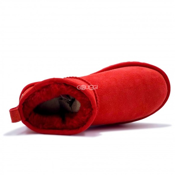 Женские ультра мини угги Ugg Ultra Mini - Samba Red