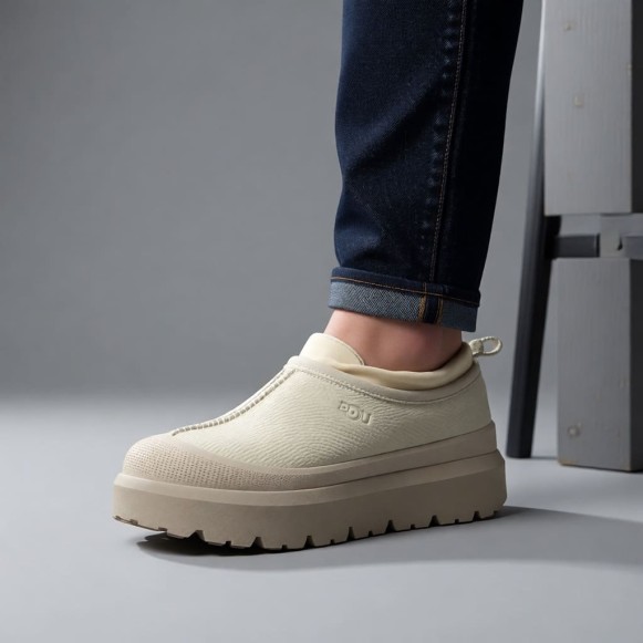 Мужские слипоны Ugg Mens Tasman Hybrid Leather Sand