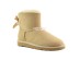 Женские мини угги с бантиками Mini Bailey Bow Sand 