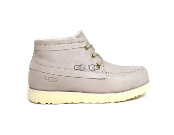 Мужские кожаные ботинки Campout Chukka Leather Grey