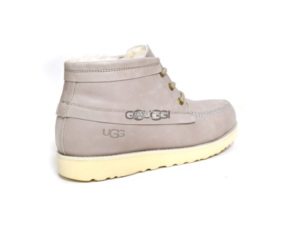 Мужские кожаные ботинки Campout Chukka Leather Grey