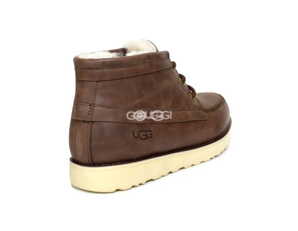 Мужские кожаные ботинки Campout Chukka Leather Chocolate