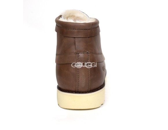 Мужские кожаные ботинки Campout Chukka Leather Chocolate