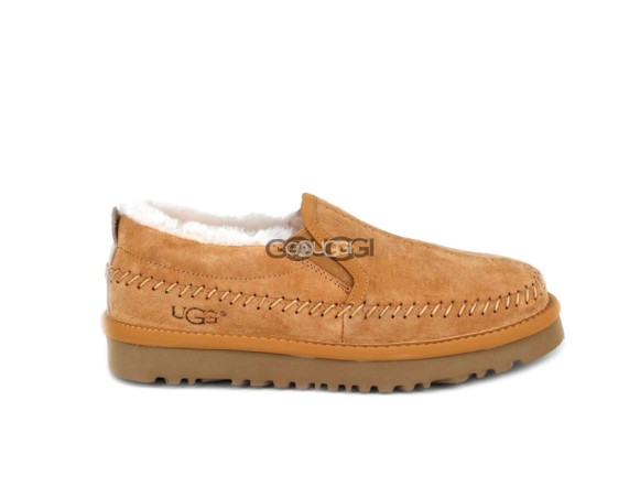 Женские слипоны Stitch Chestnut
