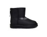Classic Mini Metallic LOGO ZIP SHINE Black