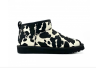 Ultra Mini Cow Print Black