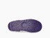 Женские прозрачные мини угги Classic Clear Mini Natural Marble - Violet Night