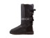 Женские высокие угги с бантиками Bailey Bow Tall Metallic Chocolate