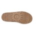 Женские угги Mini Zipper Tape Logo - Chestnut