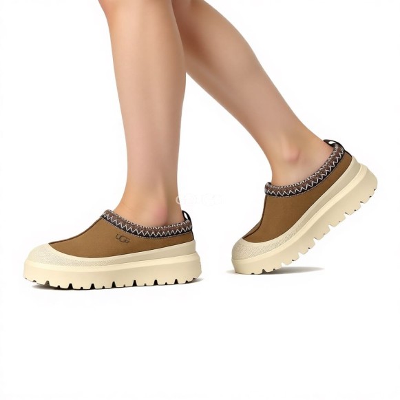 Женские слипоны Ugg Tazz Hybrid Chestnut