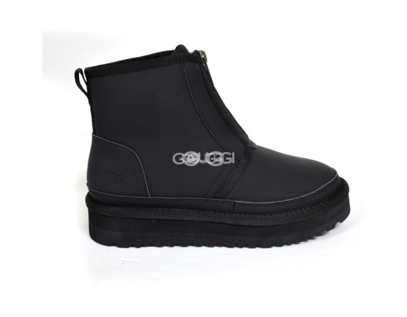 Женские ботинки на платформе с молнией Neumel Platform Zip - Black