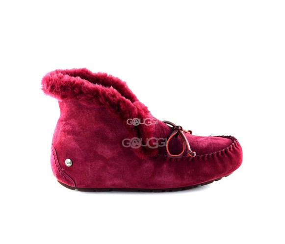 Женские мокасины Alena Red Wine