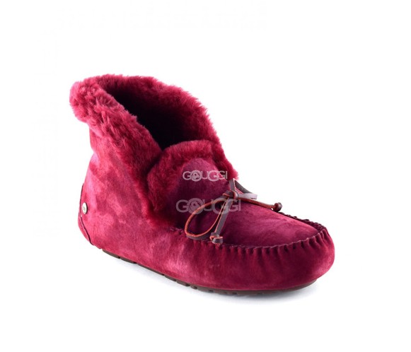Женские мокасины Alena Red Wine