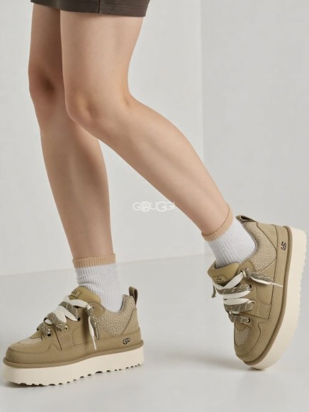 Женские кроссовки Ugg Lo Lowmel Mustard Seed