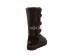 Женские угги с пуговицами Bailey Button Triplet Metallic Chocolate