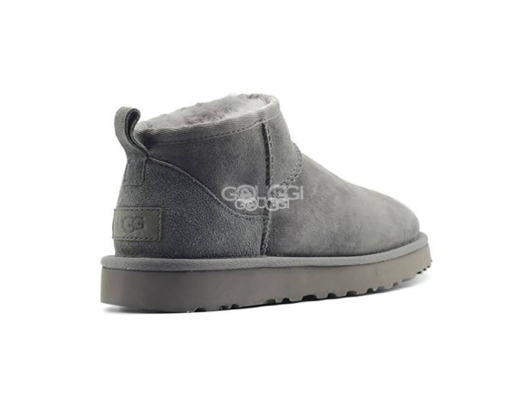 Женские ультра мини угги Ultra mini Grey