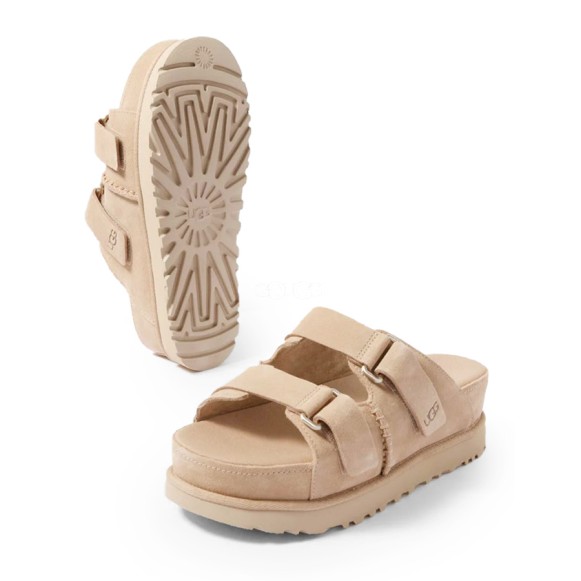 Женские шлепанцы Ugg Goldenstar Slide Sand