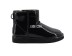 Женские мини угги Jimmy Choo Classic Mini Patent Black 