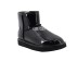 Женские мини угги Jimmy Choo Classic Mini Patent Black 