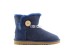Женские мини угги с пуговицей Bailey Button Mini Navy