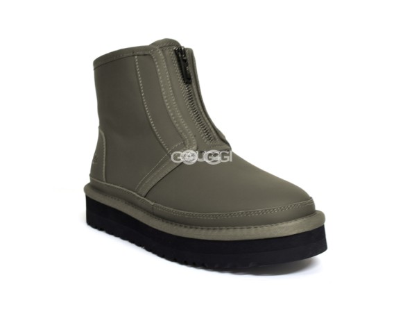 Женские ботинки на платформе с молнией Neumel Platform Zip - Grey