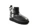 Женские прозрачные мини угги Classic Clear Mini Black