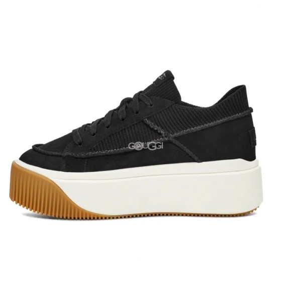 Женские кроссовки Ugg Ez Duzzit Lace Black