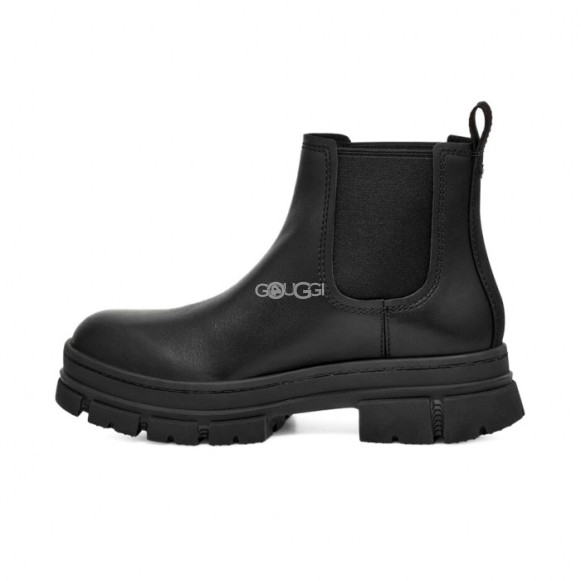 Женские кожаные ботинки Ashton Chelsea Leather - Black