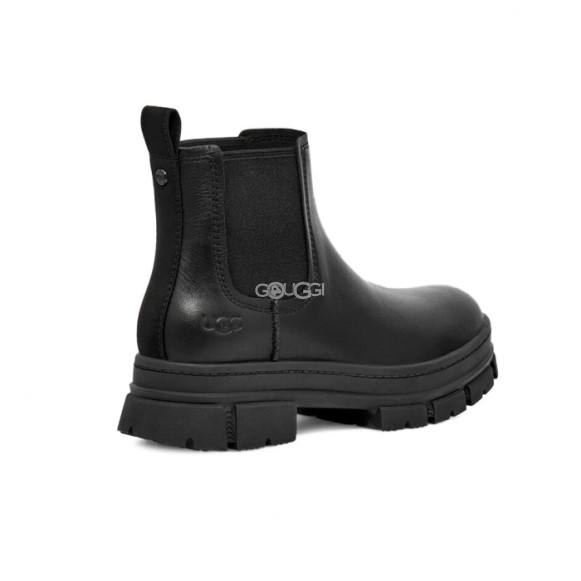 Женские кожаные ботинки Ashton Chelsea Leather - Black