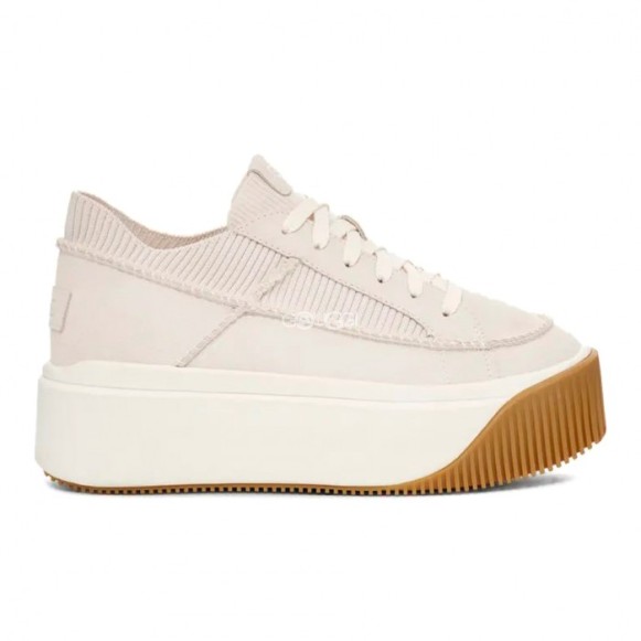 Женские кроссовки Ugg Ez Duzzit Lace White