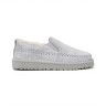 Ugg Stitch Slip On Grey-Violet