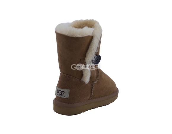 Детские угги с пуговицей Kids Bailey Button Chestnut