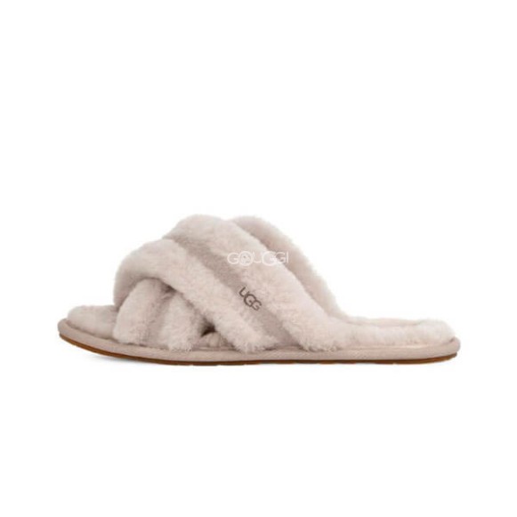 Женские тапочки Ugg Slippers Scuffita Grey Violet
