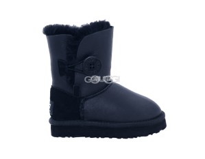Kids Bailey Button Metallic Black