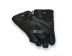 Меховые перчатки мужские Suede Dark Black