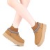 Женские слипоны Tazz Knit Chestnut