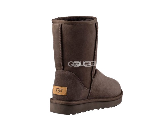 Женские короткие угги Classic Short Chocolate II