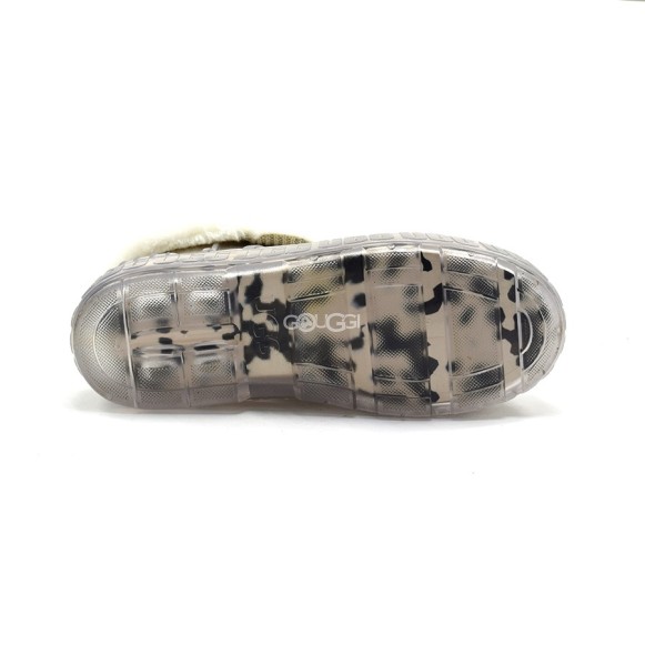 Женские прозрачные короткие угги Ugg Drizlita Clear Boot Natural