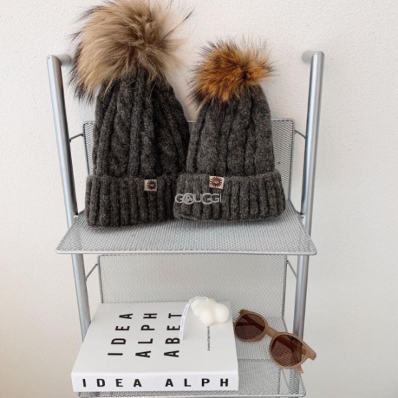 Шапка UGG Hat Dark grey