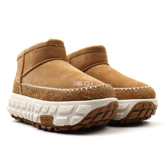 Женские мини угги на платформе Venture Daze Ultra Mini Chestnut